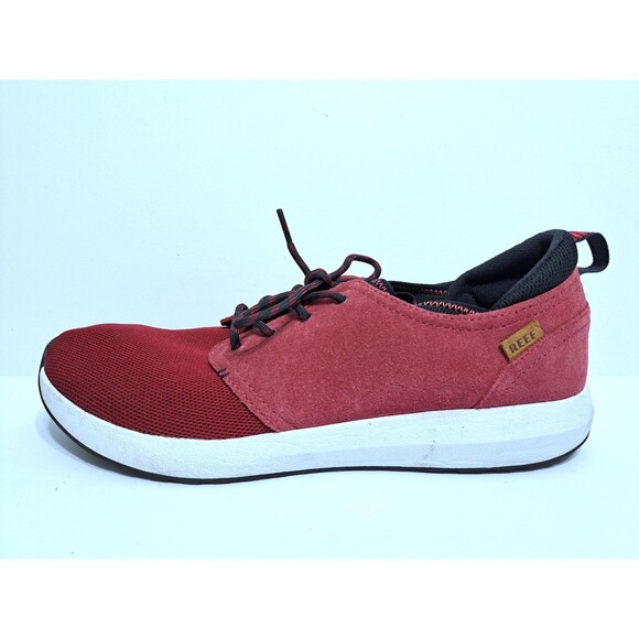 Reef Cruiser Sneakers Men\'s Size 11 Red White Low Top Lace Up Shoes Sneakers main image 7